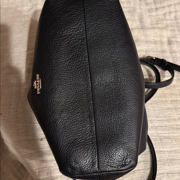 Coach Black Leather Shoulder Bag - Picture 13 of 13